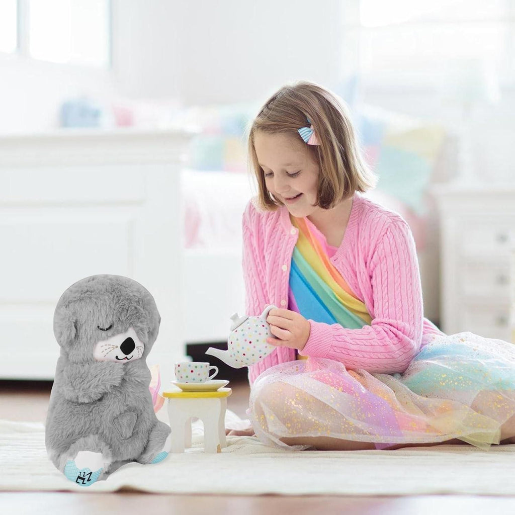 Nextores | The Viral "Breathing" Sleep Teddy Bear - Anxiety Relief & Soothing Music Plush