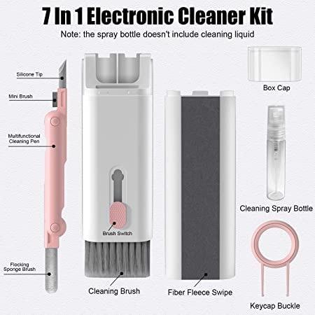 Nextores | 7-in-1 Ultimate Gadget Cleaning Kit (Brush & Pen) - For Keyboards, AirPods & Many More