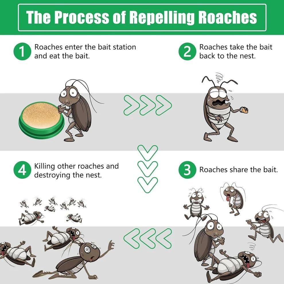 Nextores | Advanced Cockroach Defense Gel (Pack of 2) - Professional Colony Eliminator & Home Hygiene Solution