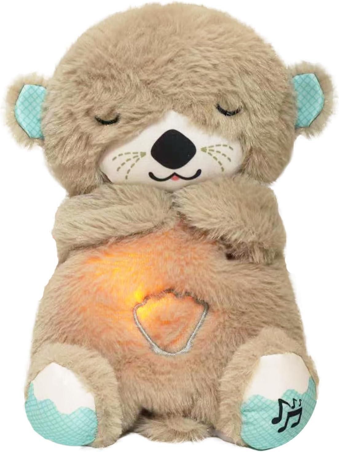 Nextores | The Viral "Breathing" Sleep Teddy Bear - Anxiety Relief & Soothing Music Plush