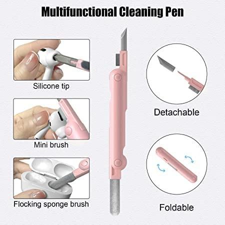 Nextores | 7-in-1 Ultimate Gadget Cleaning Kit (Brush & Pen) - For Keyboards, AirPods & Many More