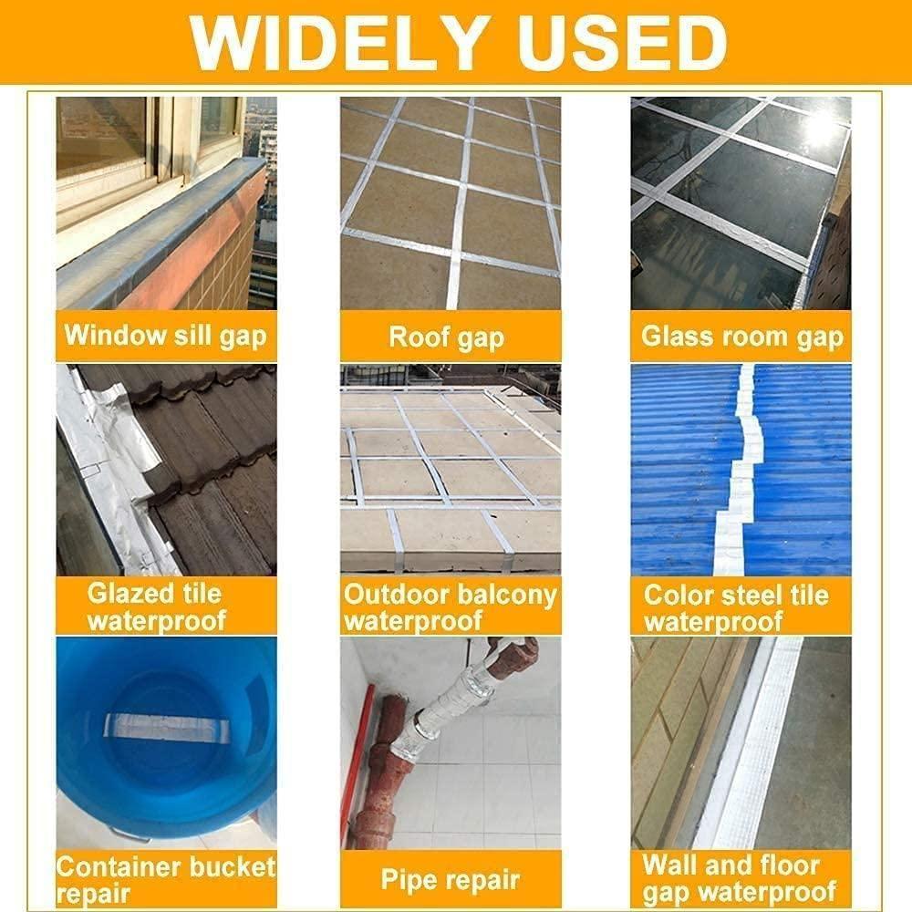 Nextores | Heavy-Duty Aluminum Waterproof Tape - Instant Leak Sealer & Heat Insulation (5 Meters)