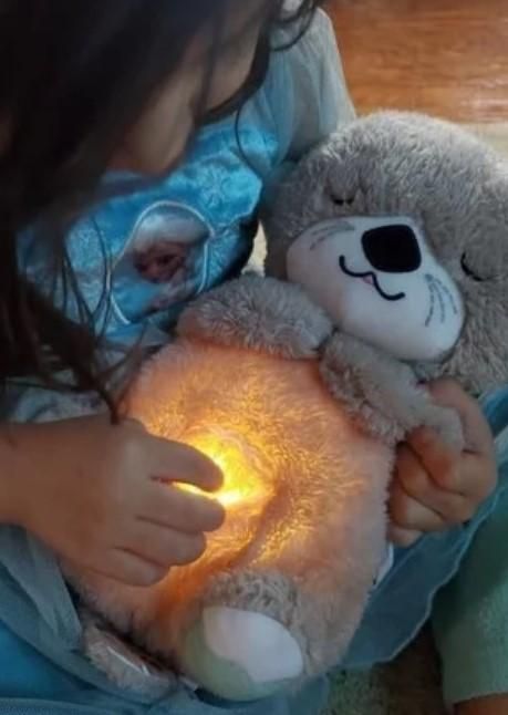 Nextores | The Viral "Breathing" Sleep Teddy Bear - Anxiety Relief & Soothing Music Plush