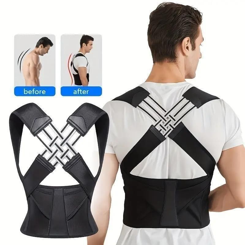 Nextores | Orthopedic Back Posture Corrector - Adjustable Support for Slouching & Pain Relief (Unisex)
