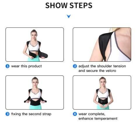 Nextores | Orthopedic Back Posture Corrector - Adjustable Support for Slouching & Pain Relief (Unisex)