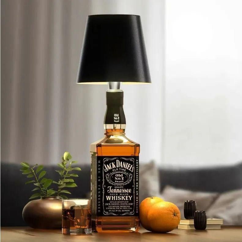 Nextores | Wireless Bottle Lamp Head - Turn Any Bottle into a Luxury Table Lamp (Rechargeable & Dimmable)