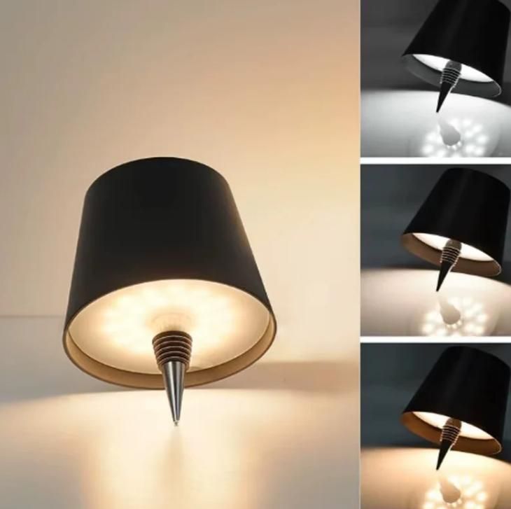 Nextores | Wireless Bottle Lamp Head - Turn Any Bottle into a Luxury Table Lamp (Rechargeable & Dimmable)