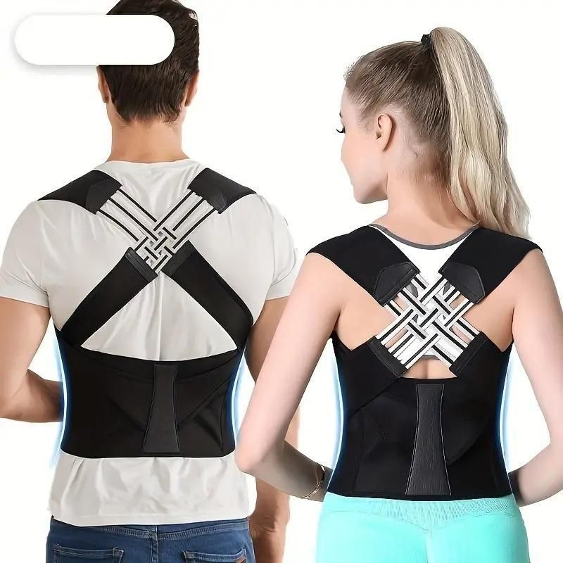 Nextores | Orthopedic Back Posture Corrector - Adjustable Support for Slouching & Pain Relief (Unisex)